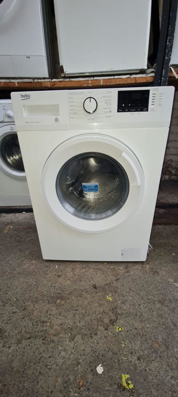A Beko Eight Kilo Washing Machine