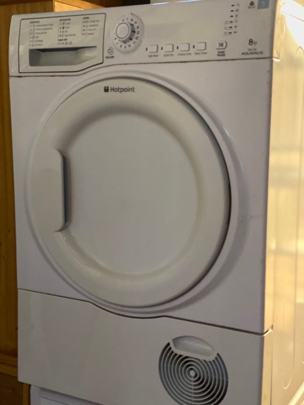 A Hotpoint Aquarius Condensing Tumble Dryer