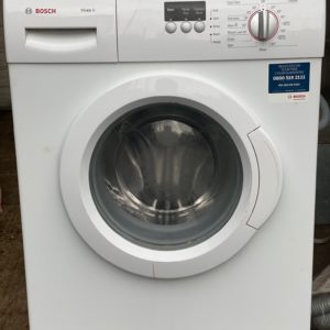 A White Color Bosch Washing Machine