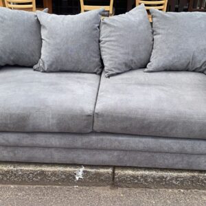 Contemporary grey sofa