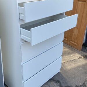 Five drawer tallboy chest of drawers