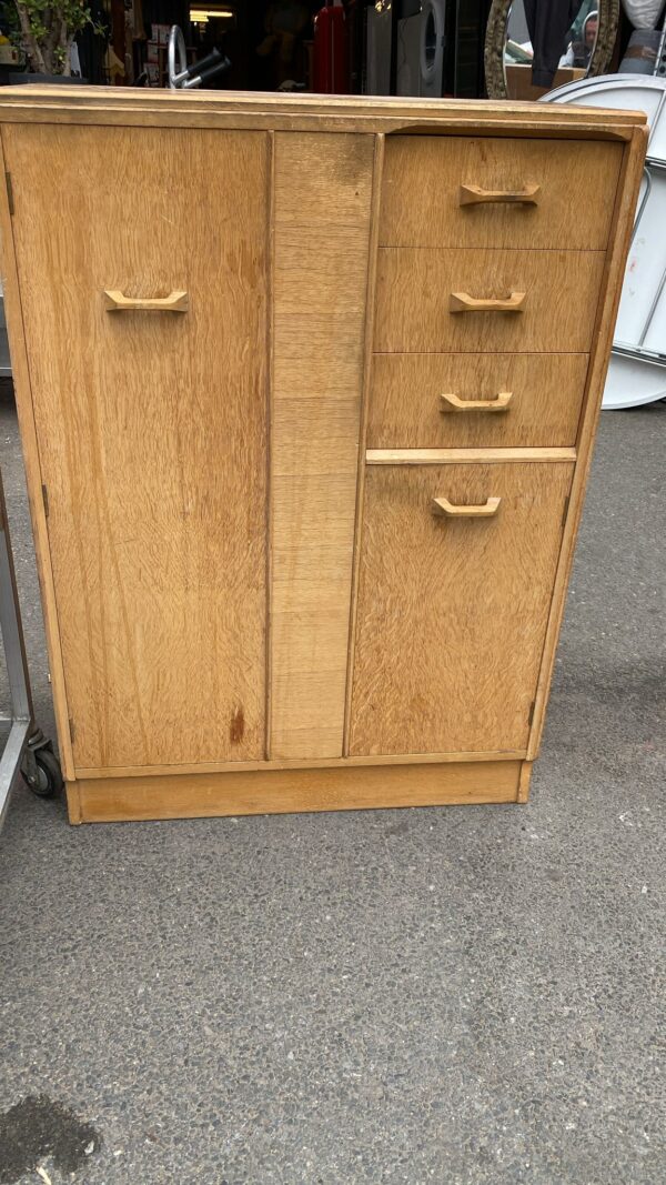 Gentleman’s G plan oak coloured tall boy/wardrobe