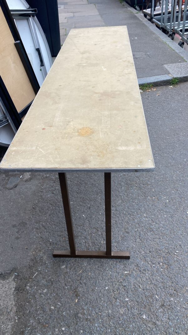 Four Burgess folding tables