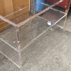 Larger size acrylic coffee table / plant table