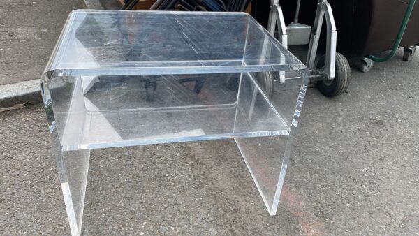 Acrylic coffee table / plant table