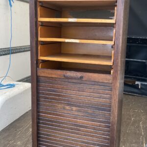 Oak 1940’s filing drawers with lock